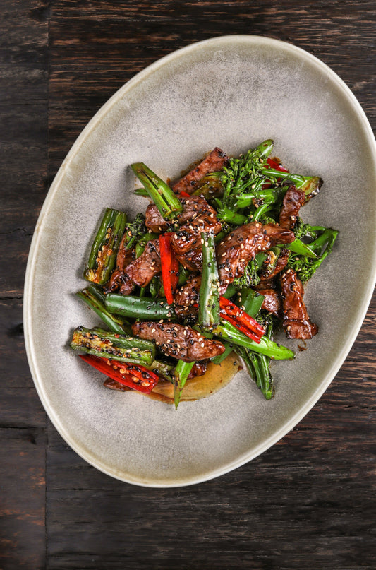 One‑Skillet Beef & Broccolini Stir‑Fry