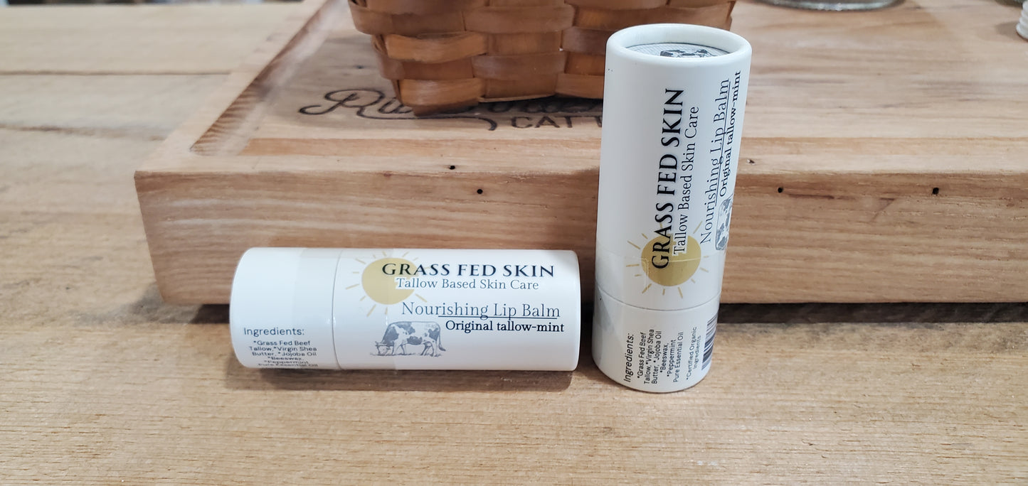 Grass Fed Tallow Skin Lip Balm