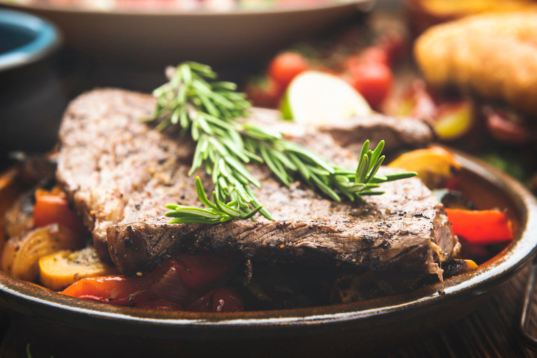 Red Wine & Rosemary Holiday Pot Roast