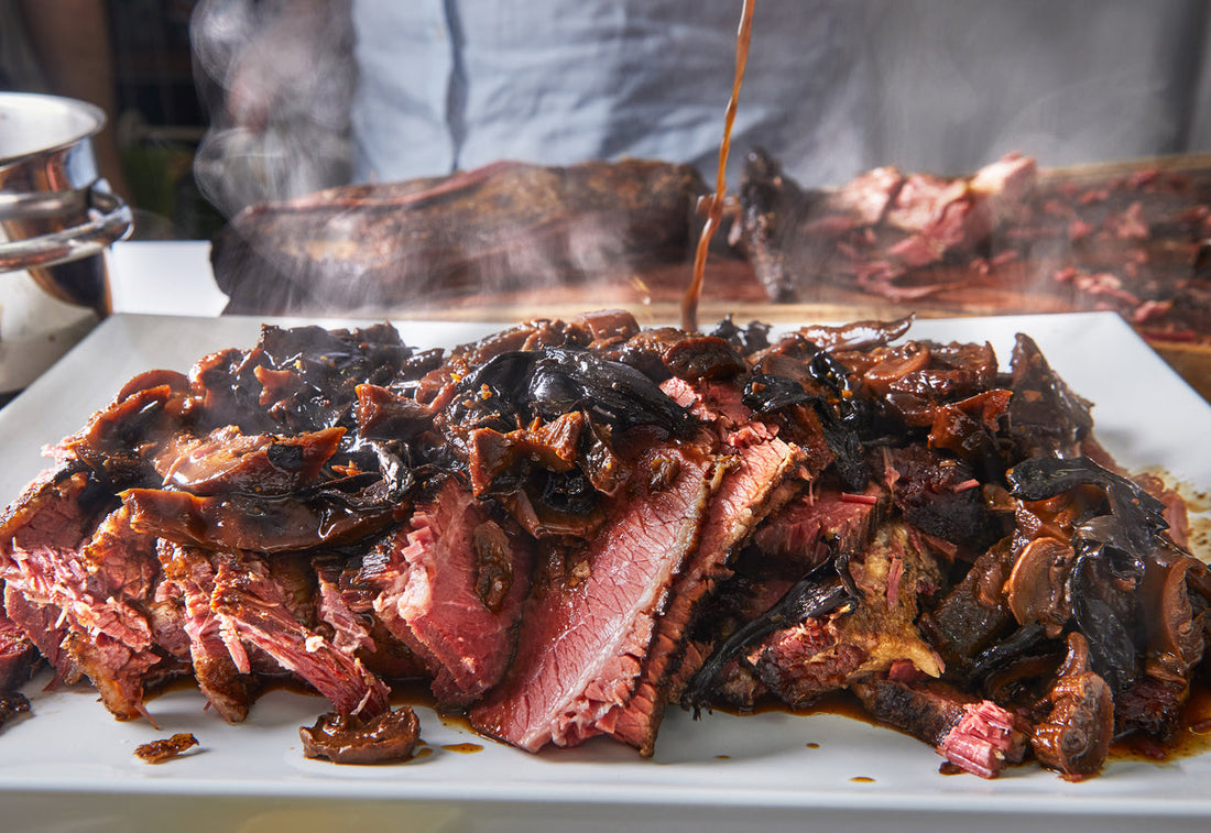 Oven-Braised Brisket with Pan Juices