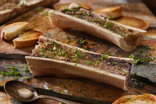 Roasted Marrow Bones with Parsley Gremolata