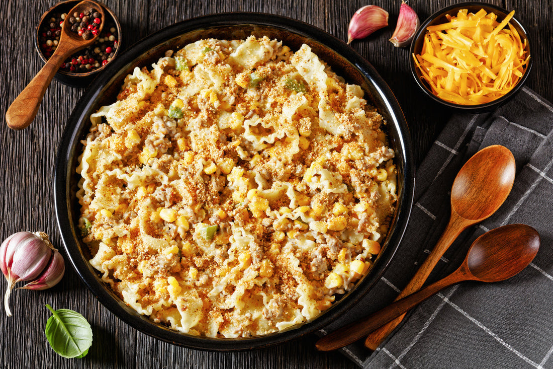 Creamy Ranch Ground Beef Casserole