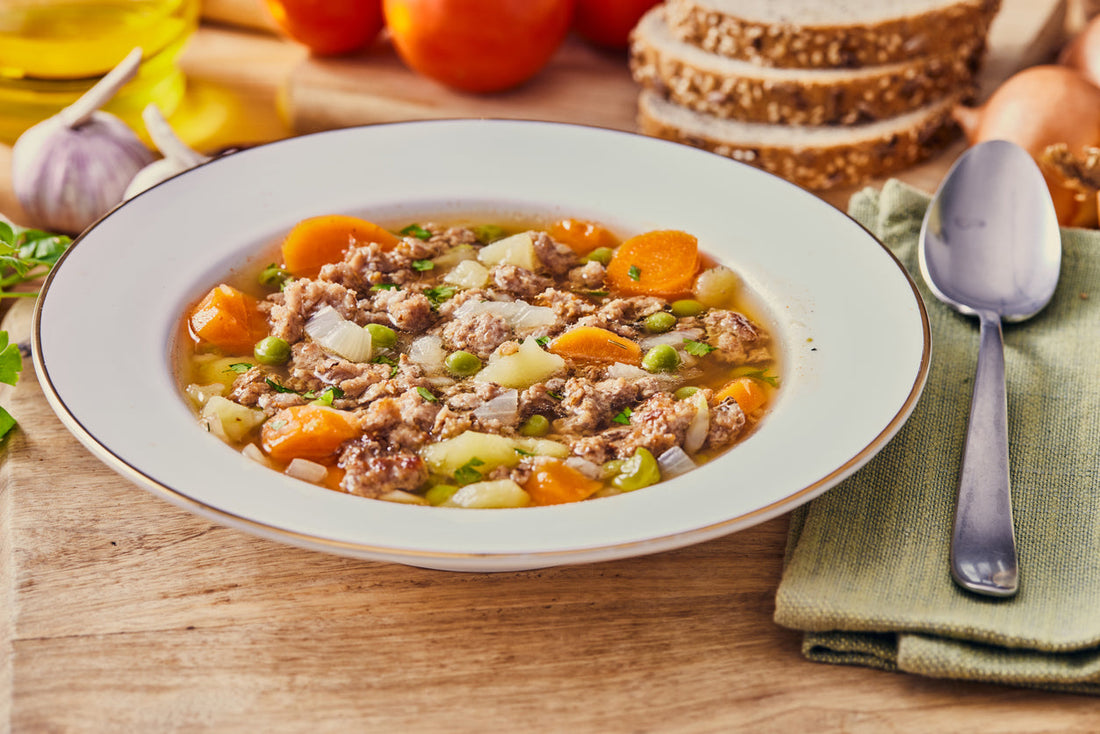 Homestyle Beef & Veggie Soup