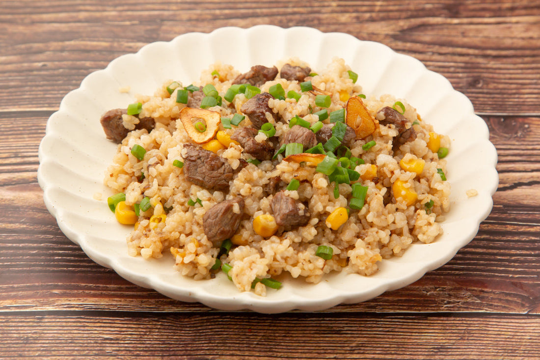 Beef & Cauliflower Fried Rice