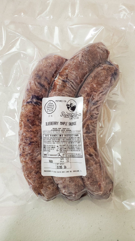 Blueberry Maple Sausage Links