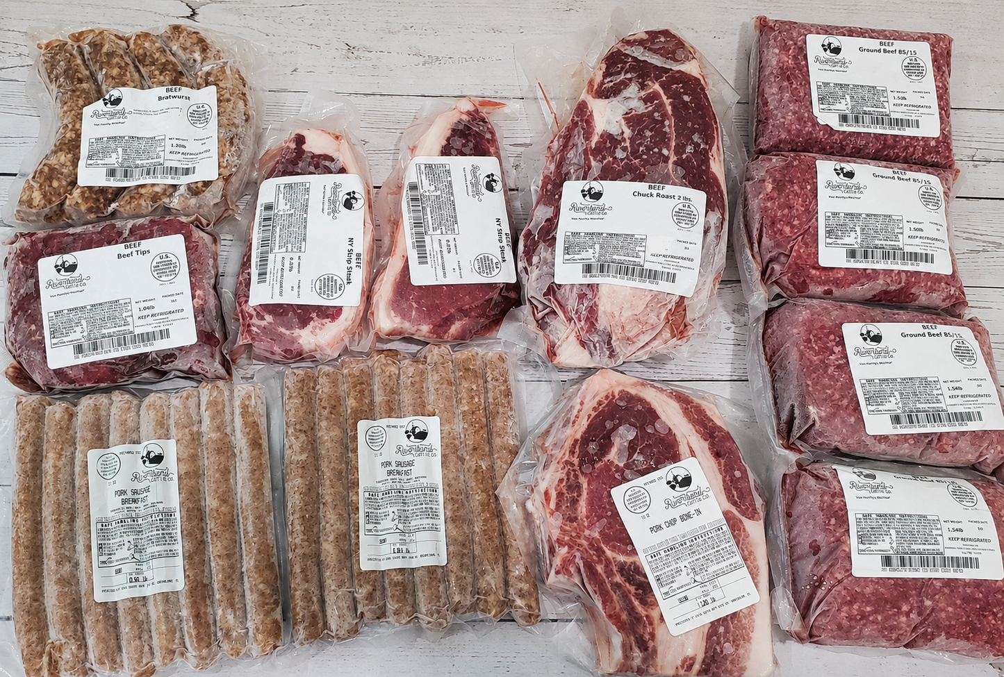 The Riverbend Cattle Co. Carnivore Meat Bundle