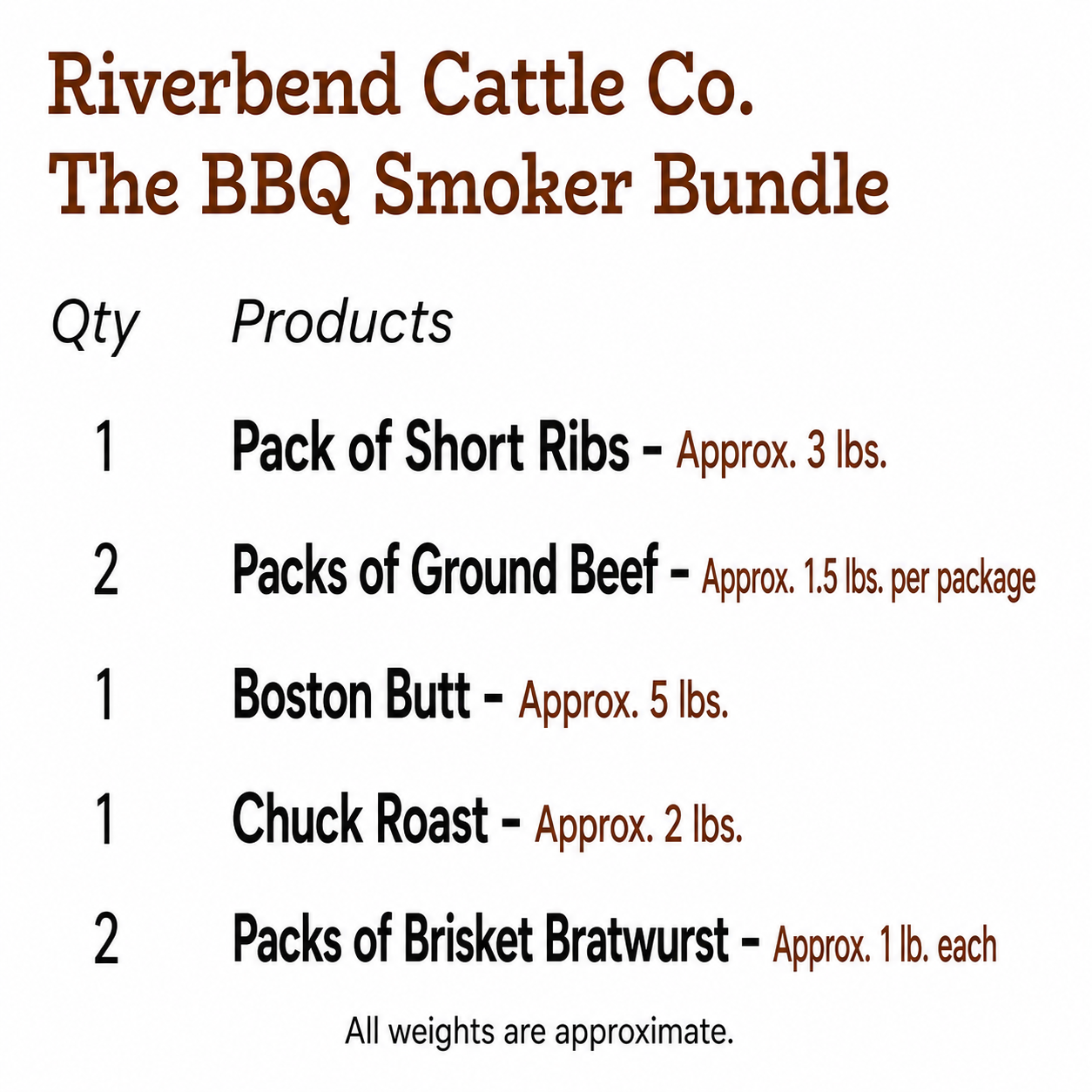 The BBQ Smoker Bundle