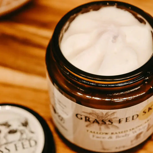 Grass Fed Skin Tallow Face and Body Whip