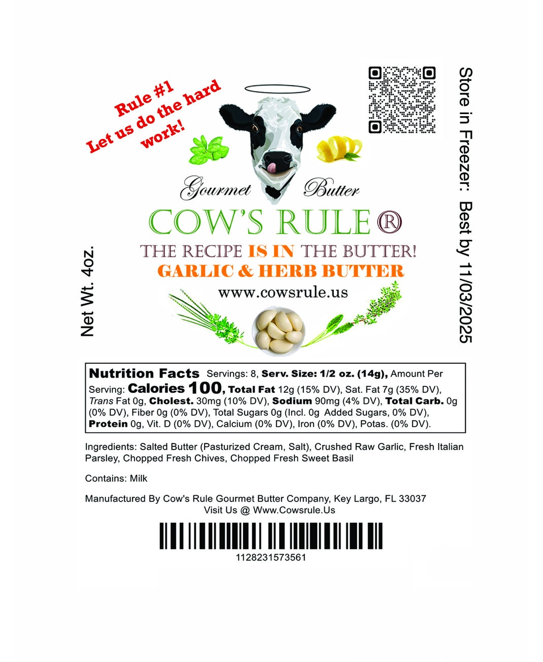 Cows Rule Gourmet Butters